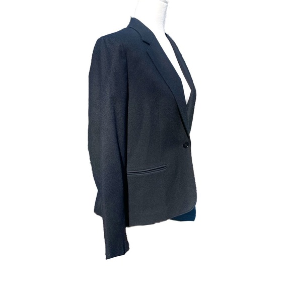 Pendelton Wool Blazer 14 Black Vintage Academia 80's Heritage - Picture 2 of 9